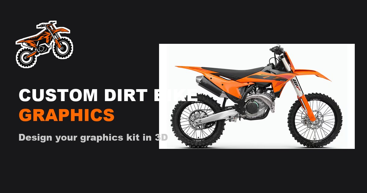 Custom Dirt Bike Graphics AI